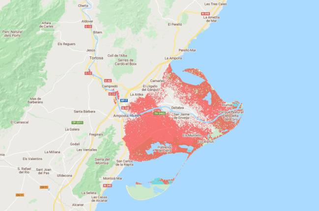 inundaciones, cambio climático, delta del ebro, calentamiento global