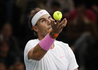 Nadal pone a prueba sus problemas abdominales ante Zverev