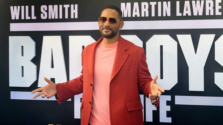 Will Smith posa a su llegada al estreno de la pel赤cula "Bad Boys For Life"