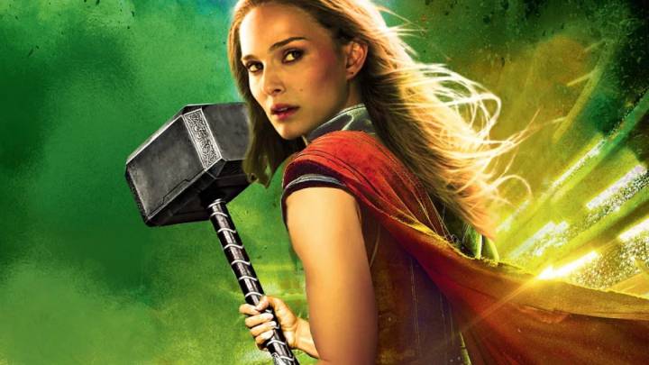 La actriz Natalie Portman, en una imagen como Thor. 