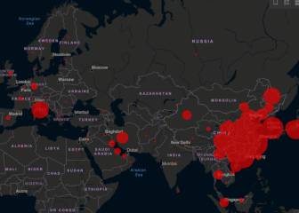 Coronavirus: mapa de afectados y contagiados hoy: 27 de febrero