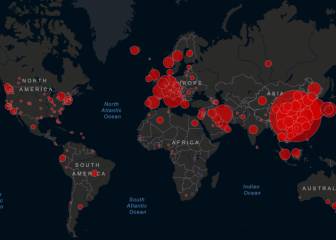 Coronavirus: mapa de casos y muertos por Covid19 hoy, en directo