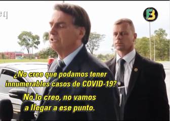 Dramático discurso de Bolsonaro con final increíble