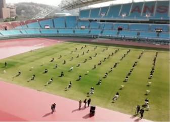 La increíble forma en que usan los estadios en Corea del Sur