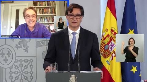 La respuesta ejemplar de Illa sobre los españoles ante una pregunta capciosa de un periodista holandés
