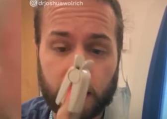 Un médico demuestra que usar mascarilla no baja la saturación de oxígeno