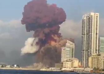 Huge explosion rocks Beirut port