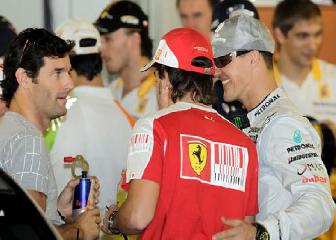 ¿Es Schumacher rival para Alonso?