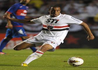 Once ideal de promesas en 2012: Lucas Moura (volante derecho)