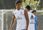 Fitness boost for Real Madrid as Varane joins in full training
