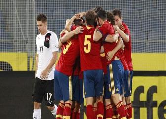 Exhibición de Morata y de la Sub-21 en su debut en Austria (2-6)