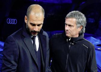 José Mourinho y Pep Guardiola fiscalizan las listas de Del Bosque