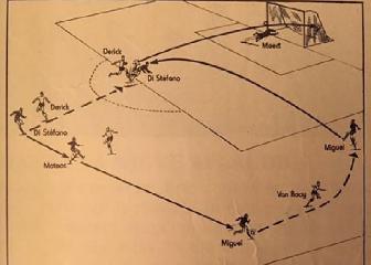 Di Stéfano marca a Bélgica el gol que no existe