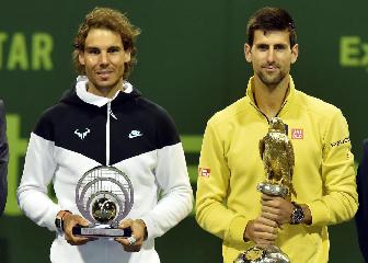 Djokovic arrolla a Nadal y ya empata a títulos con Agassi