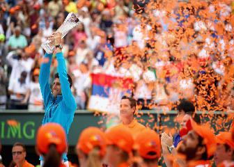 Un Djokovic de récord: el número 1 en Masters 1000