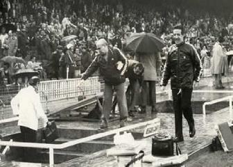 Helenio Herrera va a Mestalla con Canito de 9
