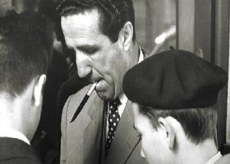 Helenio Herrera, en el derbi gallego más dramático
