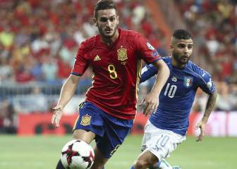 Koke se salió por el centro