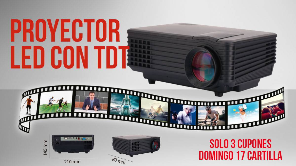Proyector con TDT