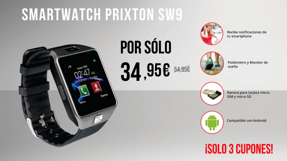 Smartwatch Prixton