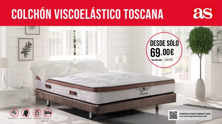 Colchón Viscoelástico Toscana