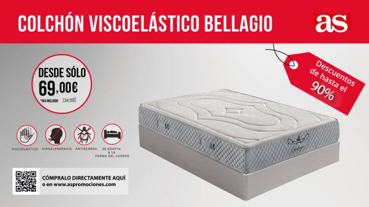 Colchón Viscoelástico Bellagio