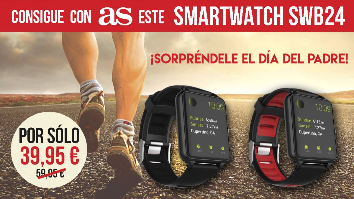 Oferta Smartwatch SWB24 Prixton | Promociones AS Smartwatch SWB24 PRIXTON AS.com