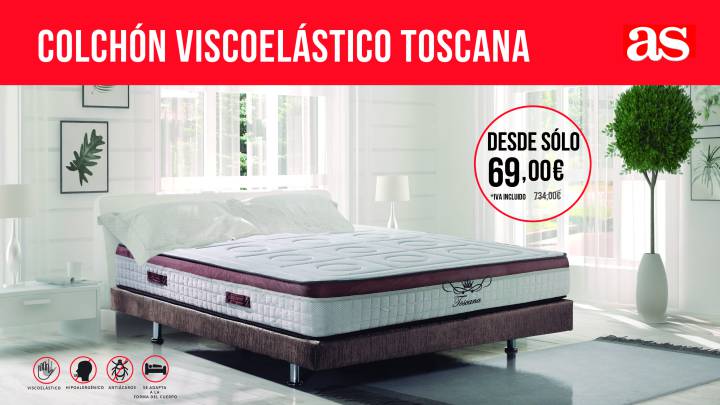 Colchón Viscolástico Toscana