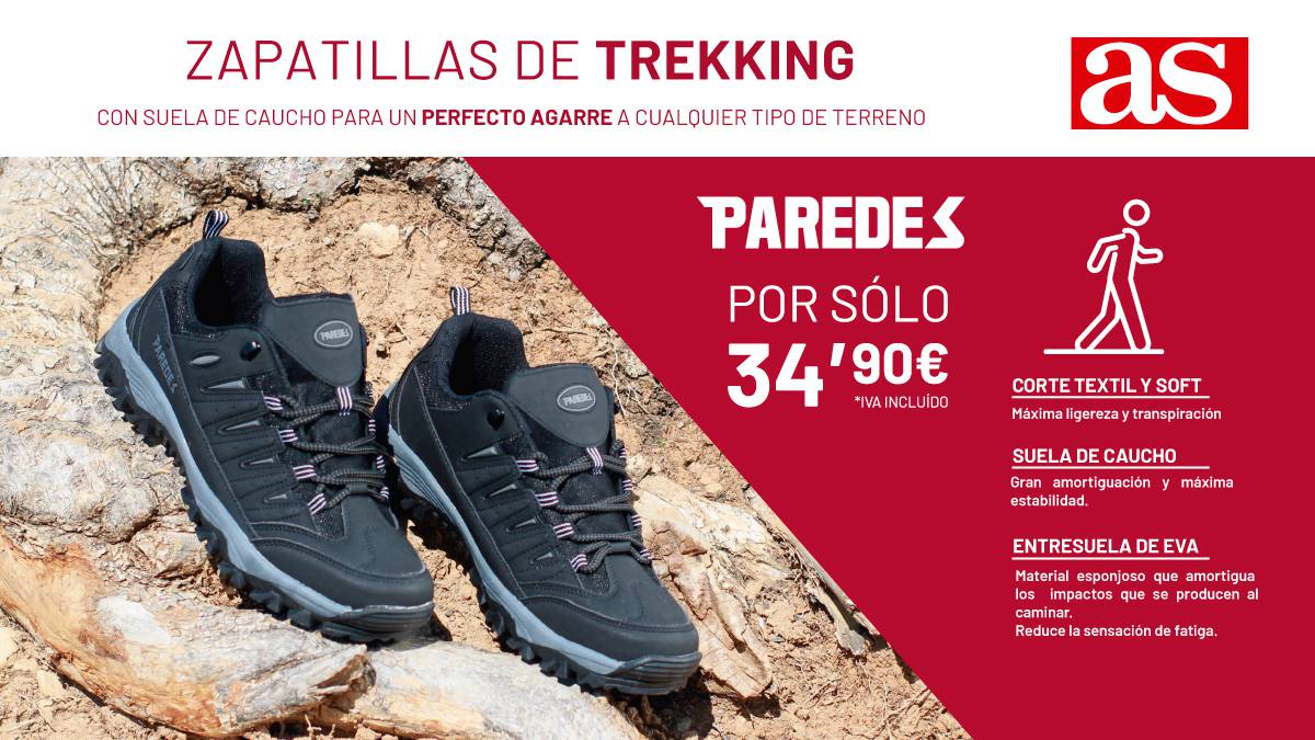botas tekking Paredes | Promoción botas tekking Paredes | Promociones As Trekking Paredes | 2 colores disponibles AS.com