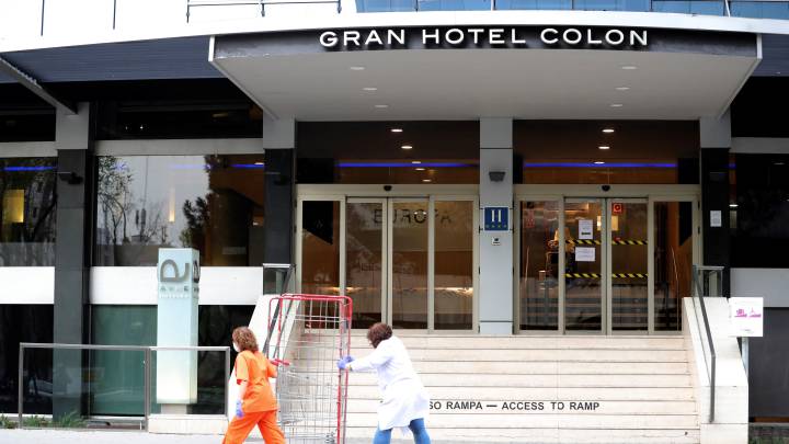 Coronavirus: hoteles medicalizados para atender contagiados en Madrid