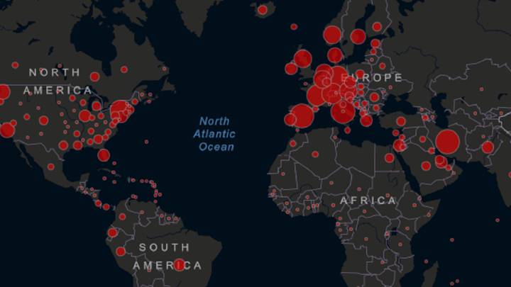 Mapa del coronavirus en el mundo, en tiempo real hoy, 21 de marzo: casos y muertos