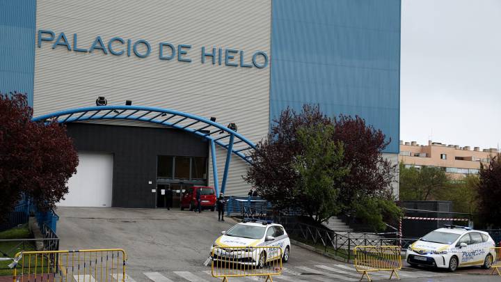 Madrid utilizar el Palacio de Hielo como morgue