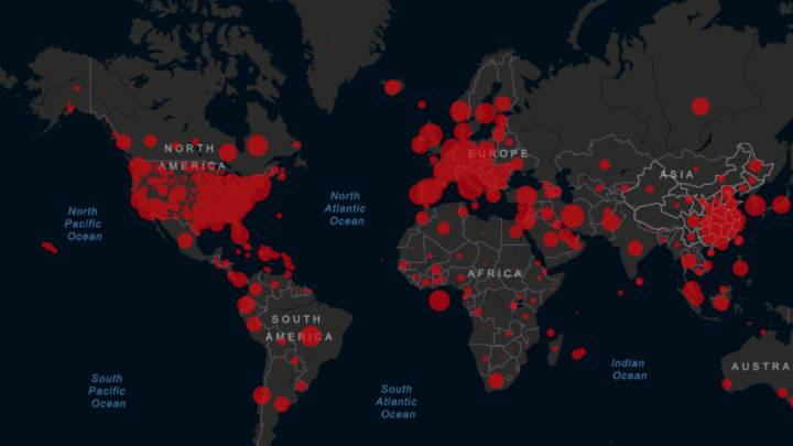 Mapa del coronavirus en el mundo, en tiempo real hoy, 31 de marzo: casos y muertos