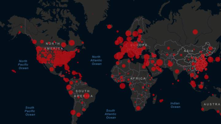 Mapa del coronavirus en el mundo, en tiempo real hoy, 1 de abril: casos y muertos