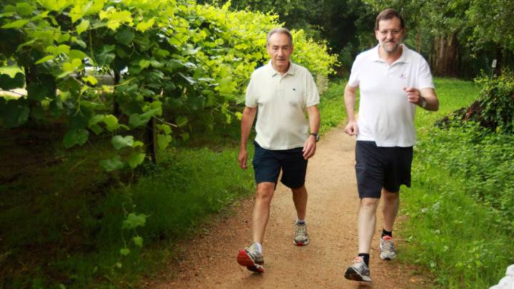 Rajoy sale a hacer ejercicio y rompe el confinamiento