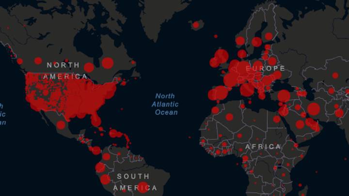 Mapa del coronavirus en el mundo, en tiempo real hoy, 19 de abril: casos y muertos