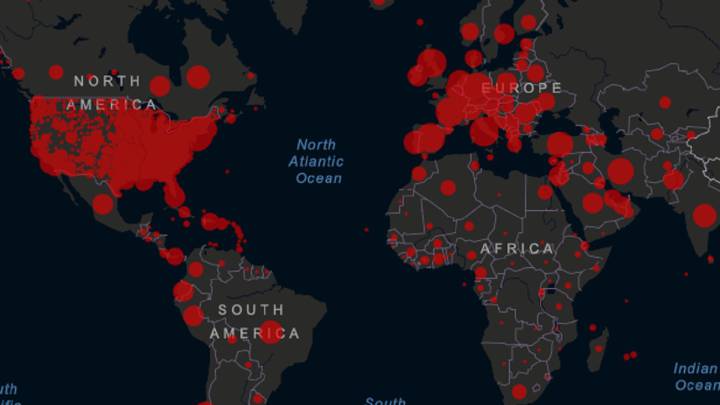 Mapa del coronavirus en el mundo, en tiempo real hoy, 20 de abril: casos y muertos
