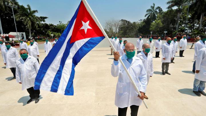 Médicos cubanos coronavirus 2020