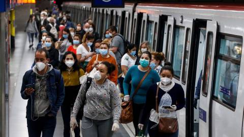 Muertes diarias: evolución de la curva epidemiológica a 5 de mayo