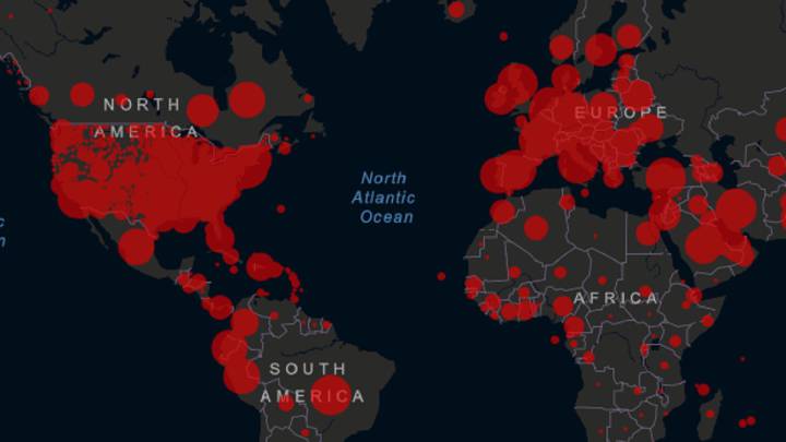 Mapa del coronavirus en el mundo, en tiempo real hoy, 7 de mayo: casos y muertos