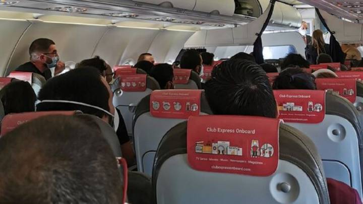 Polémica por la alta ocupación de un vuelo entre Madrid y Gran Canaria