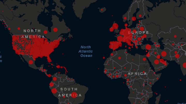 Mapa del coronavirus en el mundo, en tiempo real hoy, 18 de mayo: casos y muertos