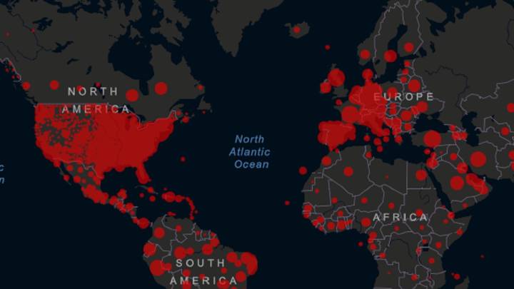 Mapa del coronavirus en el mundo, en tiempo real hoy, 23 de mayo: casos y muertos
