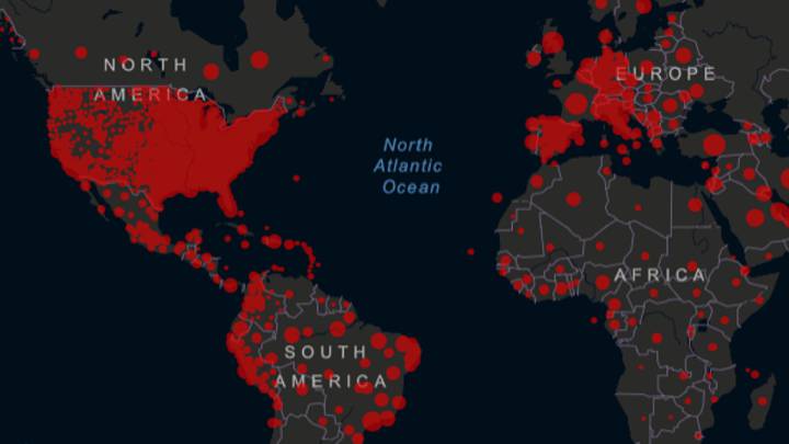 Mapa del coronavirus en el mundo, en tiempo real hoy, 3 de junio: casos y muertos