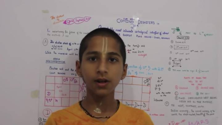 Quién es Abhigya Anand, el astrólogo de 14 años que predijo la pandemia del coronavirus