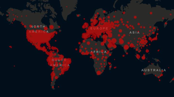 Mapa del coronavirus en el mundo, en tiempo real hoy, 9 de junio: datos de casos y muertos
