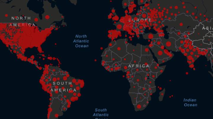 Mapa del coronavirus en el mundo, en tiempo real hoy, 15 de junio: datos de casos y muertos