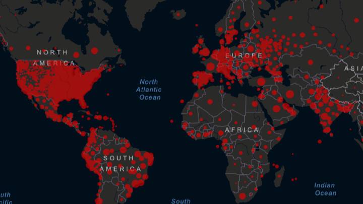 Mapa del coronavirus en el mundo, en tiempo real hoy, 17 de junio: datos de casos y muertos