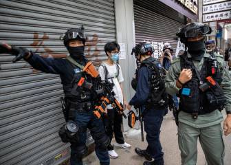 Detenido en Hong Kong por gritar 