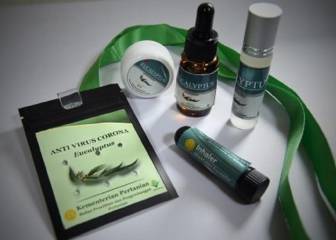 Un collar de eucalipto creado para acabar con la COVID-19